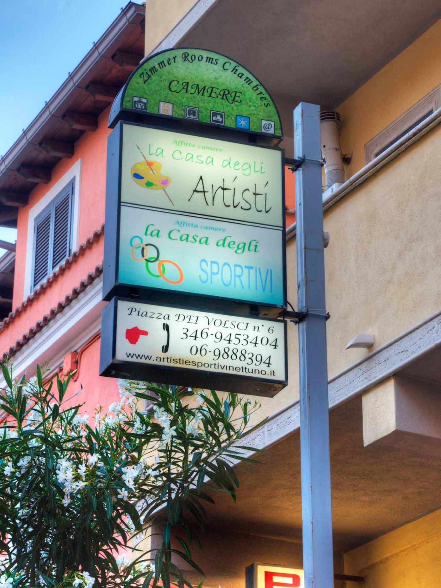 Hotel La Casa Degli Artisti 1 Nettuno Exterior foto